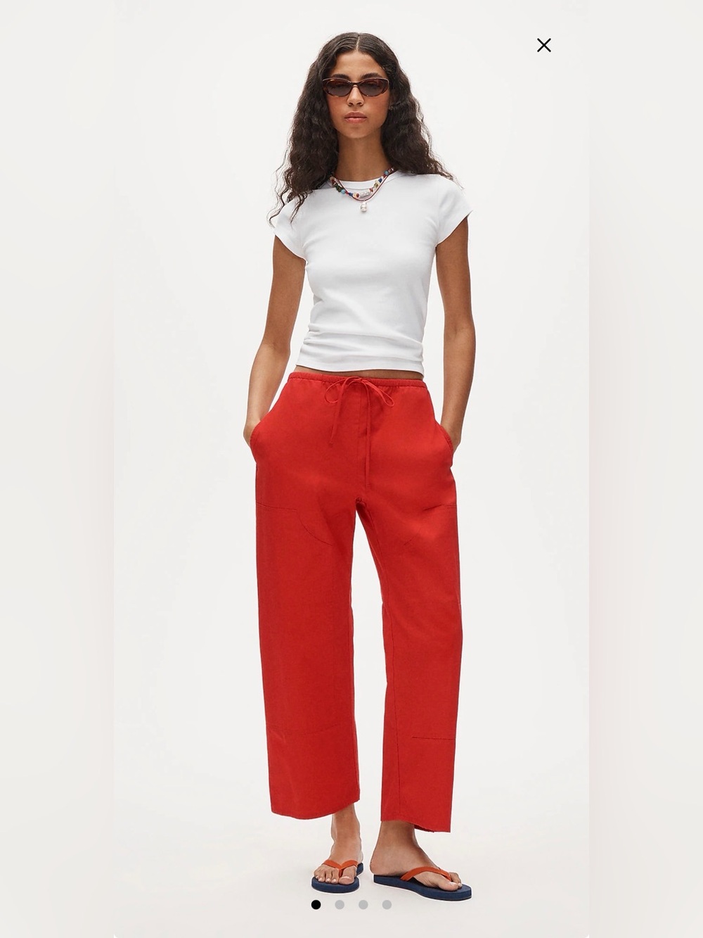 NWOT J. Crew Petite S Luna Pant in Cotton Poplin — currently sold out!